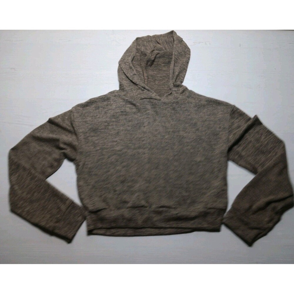 Boohoo Lightweight Hoodie Brown Women's Size 6 See Measurements
